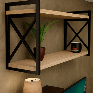 Prateleira Industrial, Metalon e Pinus